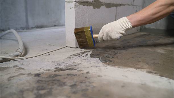 SJ Waterproofing Pros Interior Drainage System coverage map for Juneau, WI and surrounding area